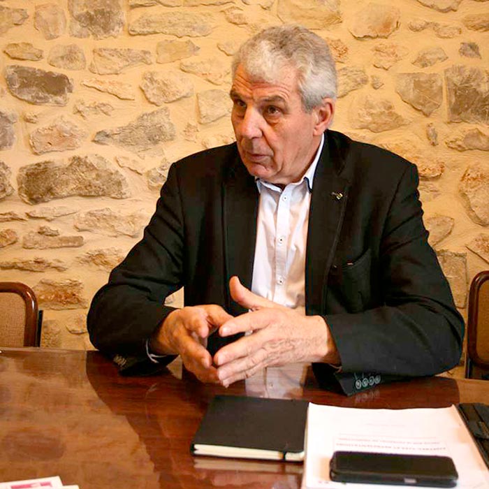 Jacques Gravegeal, président du syndicat des producteurs des Pays d'Oc IGP