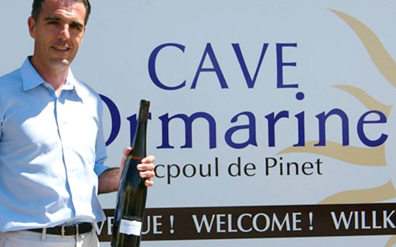 Cyril Payon, directeur de la cave de l'Ormarine