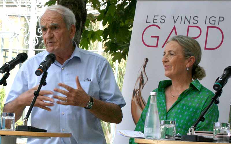 Discours de Denis Verdier, président des IGP du Gard