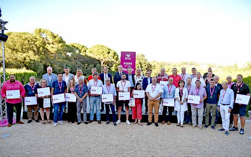 Les viticulteurs héraultais médaillés au Concours Général Agricole