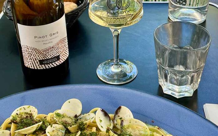 cepage-pinot-gris-vignobles-vendeole-igp-pays-oc-cuvee-belles-rangees Découvrez le pinot gris avec la cuvée Belles Rangées du Domaine Vendéole en IGP Pays d'Oc